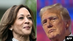 Phó Tổng thống Kamala Harris và Cựu Tổng thống Donald Trump.