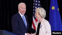 ABD Başkanı Joe Biden ve Avrupa Komisyonu Başkanı Ursula Von de Leyen