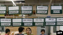 Chỉ số giá tiêu dùng CPI ở Việt Nam tăng 17,52% hồi tháng Tư so với cùng kỳ năm ngoái