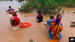 Pakistan Monsoon Rains Flood 