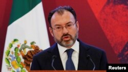 Ngoại trưởng Mexico Luis Videgaray.