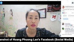 Bà Hoàng Phương Lan tuyên bố khởi kiện chính quyền một phường ở Bình Dương liên quan đến vụ cưỡng chế xét nghiệm COVID. 