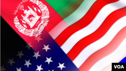 Afghanistan US Russia and China Flags