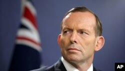 Thủ tướng Australia Tony Abbott.