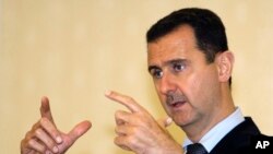 Tổng thống Syria Bashar al-Assad.