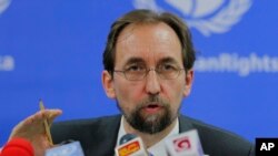 Ông Zeid Ra’ad al-Hussein - người đứng đầu cơ quan nhân quyền của Liên Hiệp Quốc.