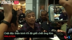 Ông Kim Jong Nam chết vì chất độc thần kinh VX (VOA60 châu Á)