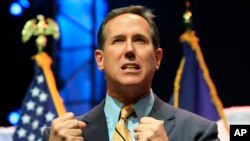 Ông Santorum, 57 tuổi, sẽ loan báo kế hoạch ra tranh cử của ông tại một nhà máy ở Pennsylvania, tiểu bang mà ông từng làm đại diện ở Hạ viện và Thượng viện trong những năm từ 1991 đến 2007.