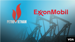 ExxonMobil đang hợp tác thăm dò dầu khí với Việt Nam tại mỏ "Cá Voi Xanh" cách bờ biển miền Trung khoảng 80km.