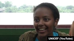 Nhà hoạt động trẻ Hannah Gedefa, Đại sứ Thiện chí của UNICEF ở Ethiopia 