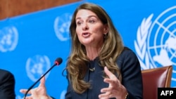 Trong bài phát biểu đọc tại Ðại hội Y tế Thế giới, bà Melinda Gates, đồng chủ tịch Tổ chức Bill & Melinda Gates Foundation, kêu gọi các đại biểu ủng hộ kế hoạch hành động toàn cầu