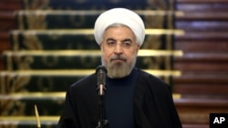 Tổng thống Iran Hassan Rouhani.