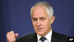 Thủ tướng Australia Malcolm Turnbull.