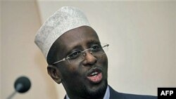 Tổng thống Sheikh Sharif Sheikh Amed của chính phủ lâm thời Somalia