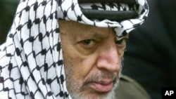 Nhà lãnh đạo Palestine Yasser Arafat (Ảnh lưu trữ)