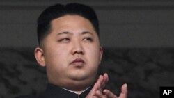 Nhà lãnh Bắc Triều Tiên Kim Jong Un.