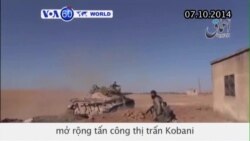 Nhóm IS mở rộng tấn công thị trấn Kobani (VOA60)