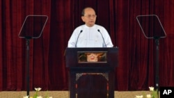 Tổng thống Miến Ðiện Thein Sein,