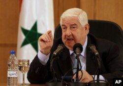 Bộ trưởng Ngoại giao Syria Walid al-Moallem