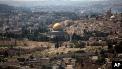 Khu vực đền thờ Al Aqsa ở Jerusalem