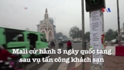 Mali cử hành 3 ngày quốc tang sau vụ tấn công khách sạn