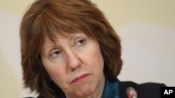 Giới chức cấp cao phụ trách chính sách an ninh và đối ngoại của Liên hiệp châu Âu (EU), bà Catherine Ashton.