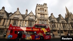 Trường đại học Oxford ở Oxford, Anh. 