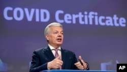 Ủy viên Tư pháp Liên hiệp châu Âu Didier Reynders.