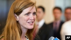 Đại sứ Mỹ tại Liên Hiệp Quốc Samantha Power