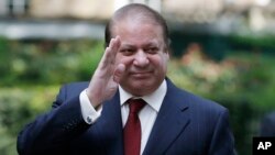 Thủ tướng Pakistan Nawaz Sharif.