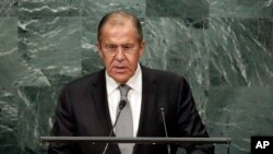 Bộ trưởng Ngoại giao Nga Sergey Lavrov.