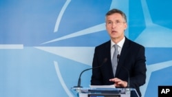 NATO Genel Sekreteri Jens Stoltenberg, NATO-Rusya Konseyi toplantısının ardından düzenlenen basın toplantısında konuştu.