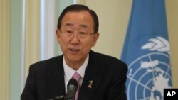 Tổng Thư Ký Liên Hiệp Quốc Ban Ki-moon nói các thành phố, thị trấn và làng mạc của Syria đã trở thành những bãi chiến trường.