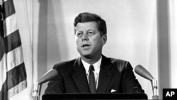 Tổng thống Mỹ John F. Kennedy.