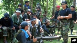 Hình minh họa - Phiến quân Abu Sayyaf ở Basilan, Philippines.