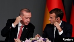 Cumhurbaşkanı Erdoğan ve Fransa Cumhurbaşkanı Macron