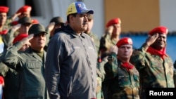 Ông Nicolas Maduro trong buổi lễ ở Caracas hôm 4/2.