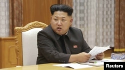 Lãnh tụ Bắc Triều Tiên Kim Jong Un đã tuyên bố “tình trạng tương tự như chiến tranh" hôm 21/8.