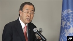 Tổng Thư ký Liên hiệp quốc Ban Ki-moon (ảnh tư liệu) 