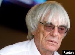 Ông Bernie Ecclestone, cựu giám đốc điều hành Công thức 1.