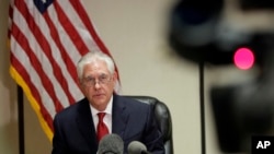 Ngoại trưởng Hoa Kỳ Rex Tillerson