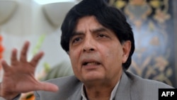 Bộ trưởng Nội vụ Pakistan Chaudhry Nisar Ali Khan