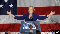 Tại Massachusetts, bà Elizabeth Warren thuộc đảng Dân chủ đã giành lại được ghế mà Thượng nghị sĩ Edward Kennedy từng nắm giữ