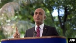 Ca sĩ Michel Martelly được nhiều người ái mộ ở Haiti