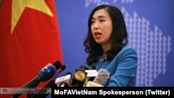 Người phát ngôn BNG Việt Nam Lê Thị Thu Hằng (Twitter MoFAVietNam Spokesperson)