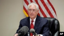 Ngoại trưởng Mỹ Rex Tillerson