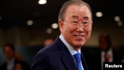 Cựu Tổng thư ký Liên hiệp quốc Ban Ki-moon. 