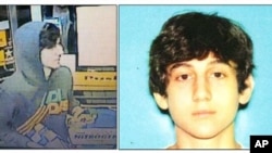 Dzhokhar A. Tsarnaev, được FBI nhận dạng là nghi can số 2, thực hiện vụ nổ bom ở Boston, còn đang tại đào