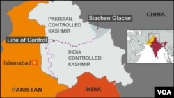 Làn ranh Kiểm soát giữa khu vực Kashmir thuộc Ấn và khu vực Kashmir thuộc Pakistan