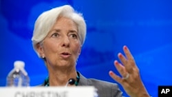 Tư liệu - Giám đốc IMF Christine Lagarde.